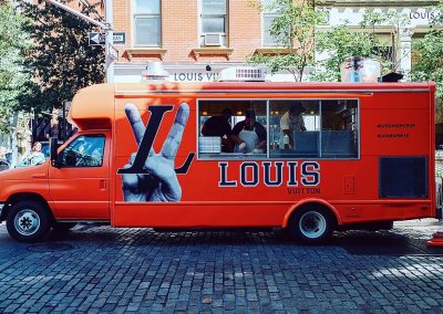Louis Vuitton Pizza Truck