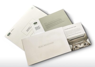 Land Rover Discovery Direct Mailer